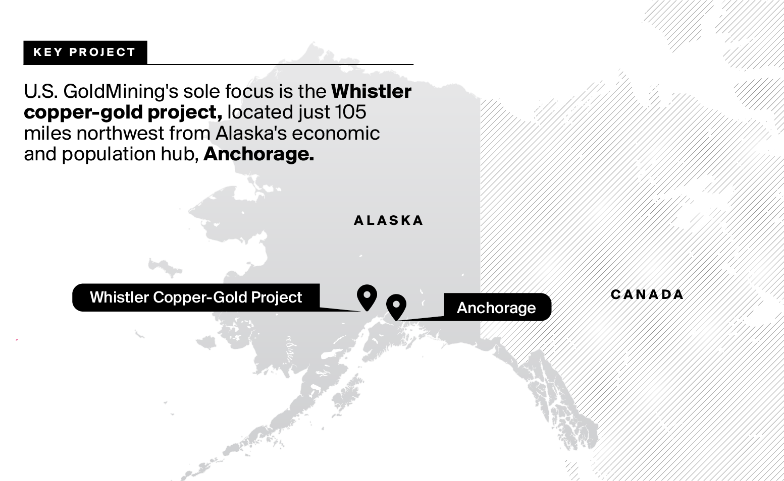 Whistler copper gold project